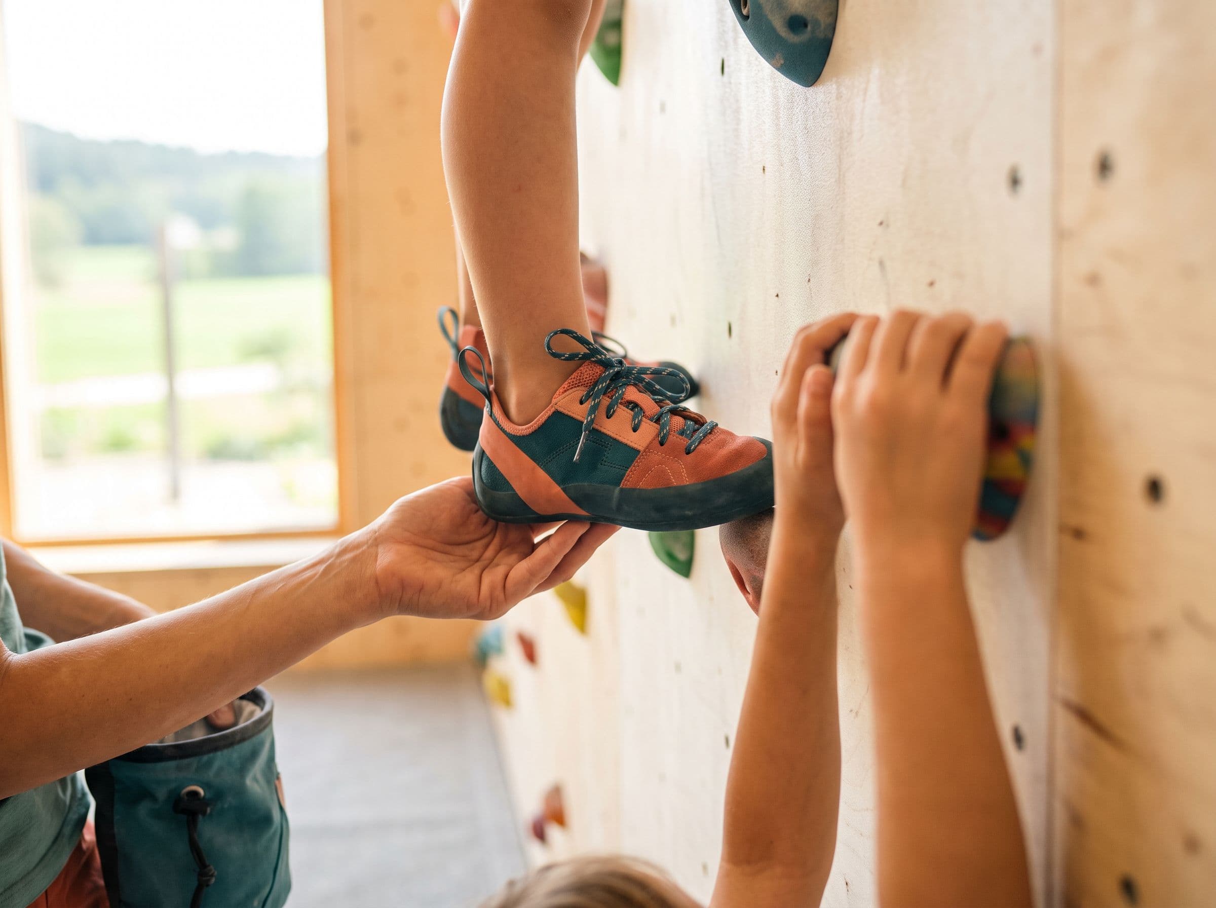 Quels avantages offrent les chaussons descalade en cuir par rapport au synthetique